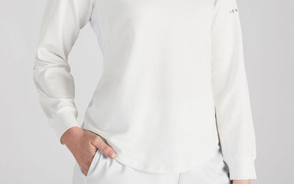 Lacuna Pace Long Sleeved Top White