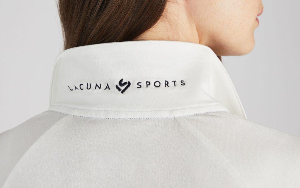 Lacuna white spin short sleeve top White