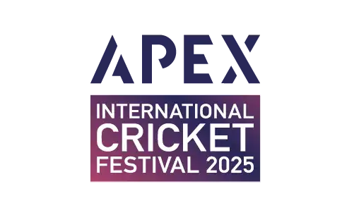 Apex International Cricket Festival 2025 logo