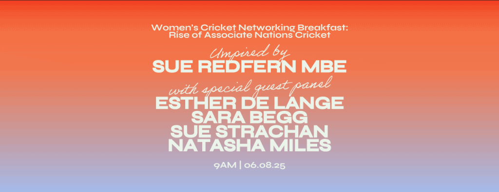 summer innings cricket breakfast banner