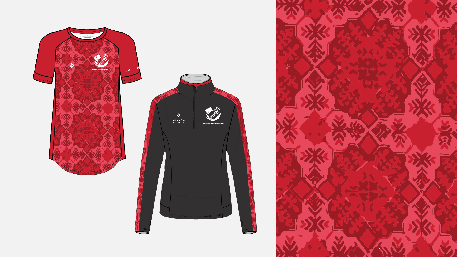 Discover how Lacuna Sports designed the official UK tour kit for the Afghan Refugee Women's XI, a project rooted in identity, culture and resilience.