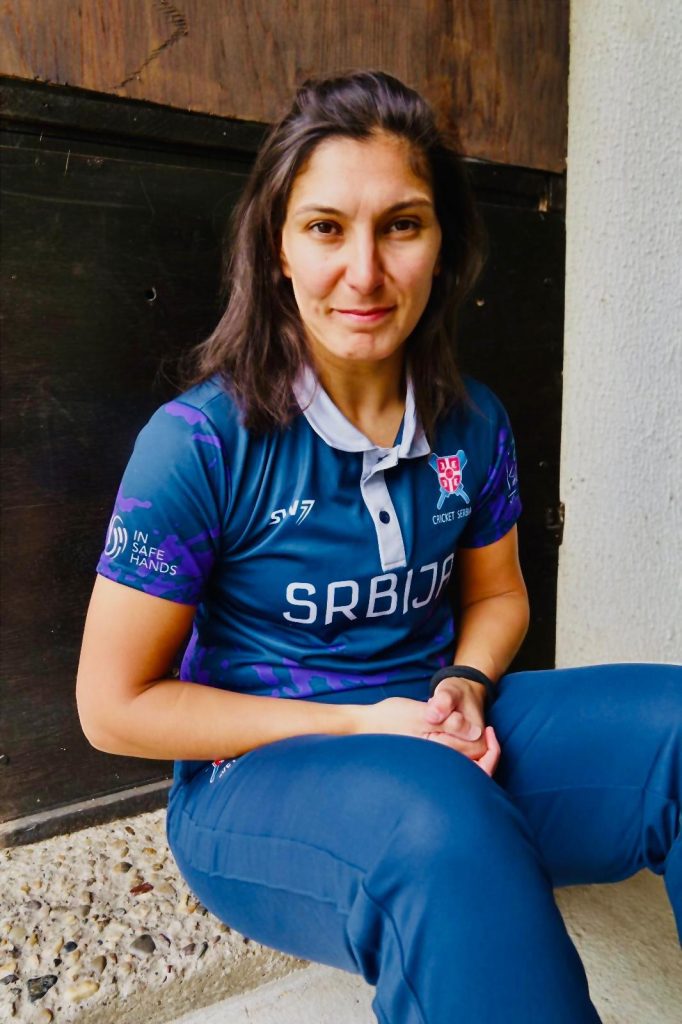 Ana Mesarovic Serbian International Cricketer